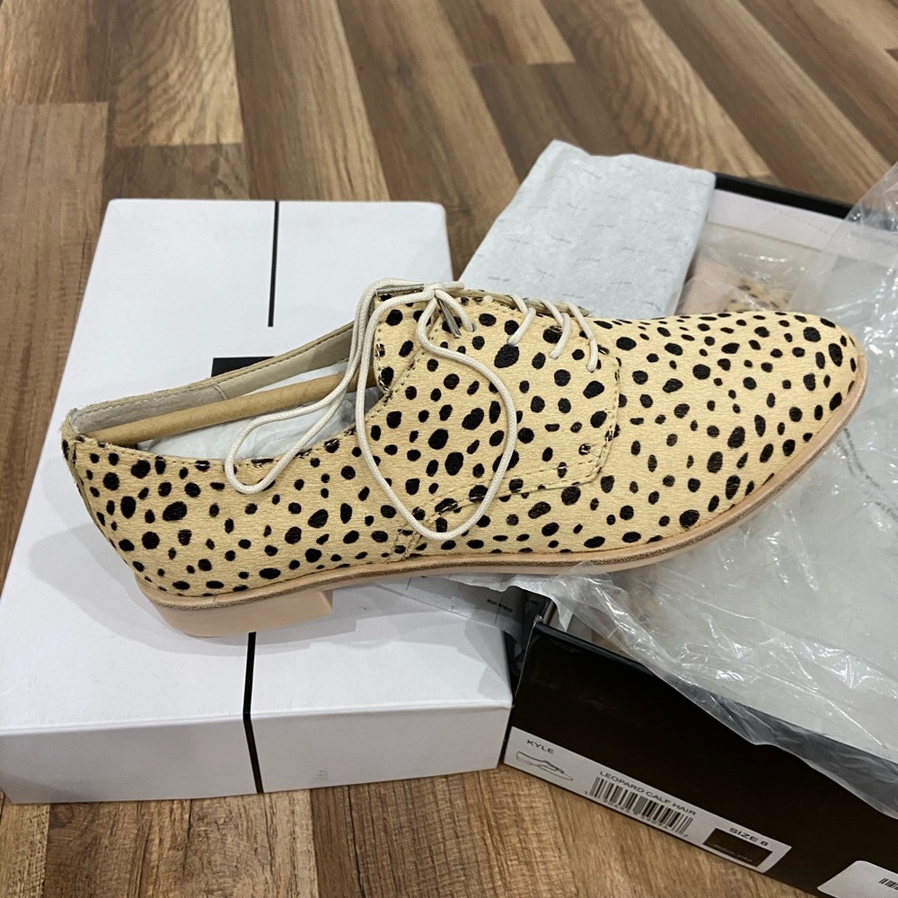 Dolce Vita Calf hair Kyle oxfords SIZE 8 NWT